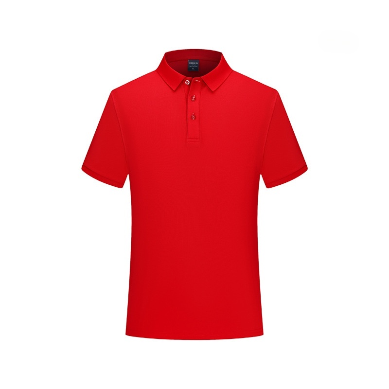 210g 32s Blank Company Uniform Workwear Logo Custom Turned Sleeve Polo Shirt