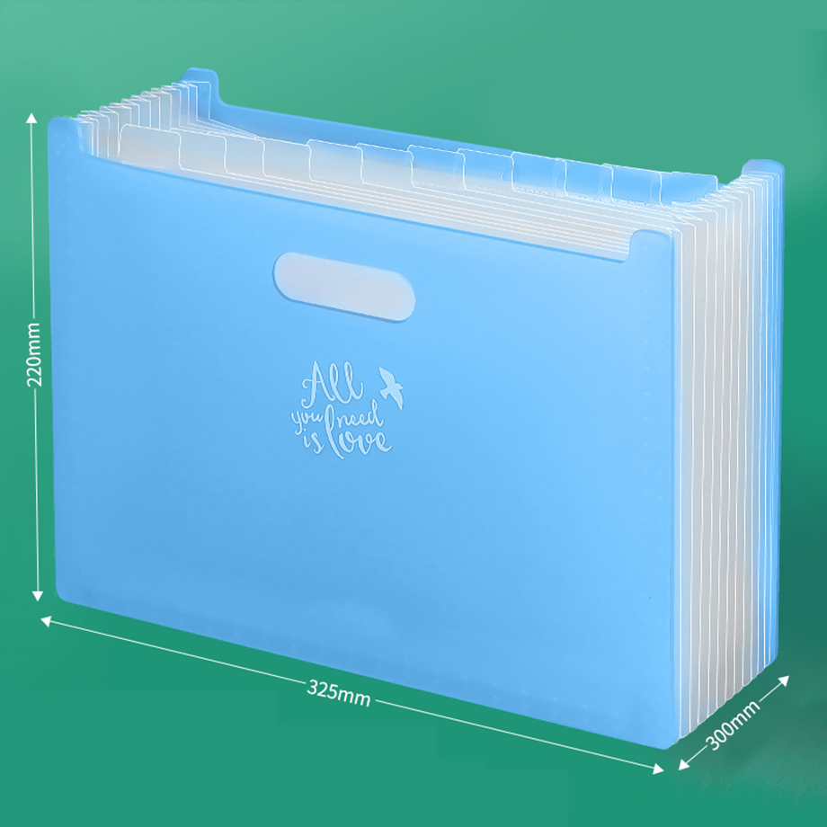 Wholesale Office Supplies Large capacity File Organizer Pouch Storage Bag for Office