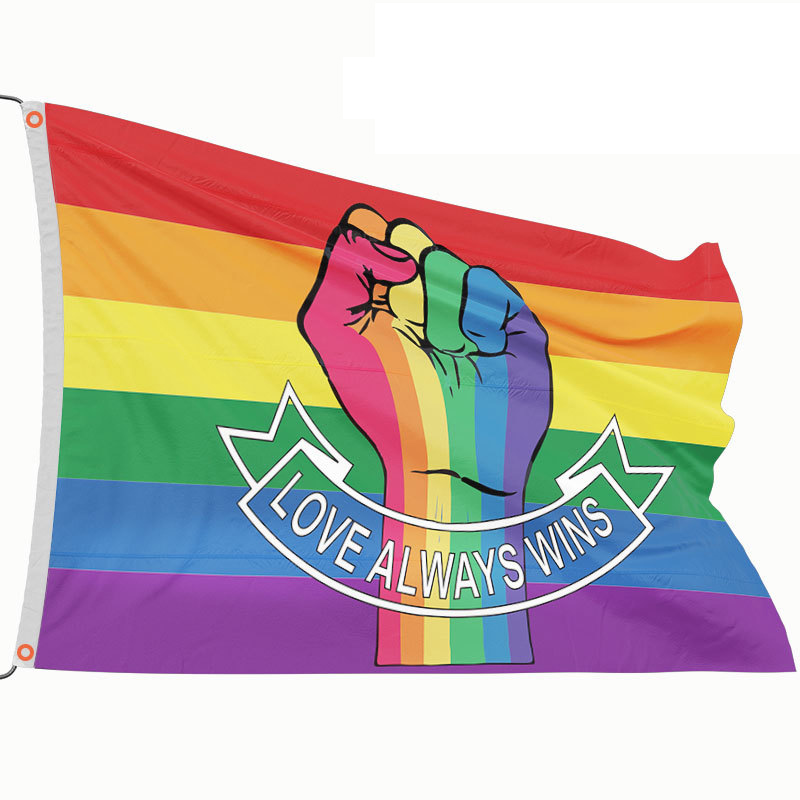 LGBT Custom Publicity Promotional Banner Items Flying Flags