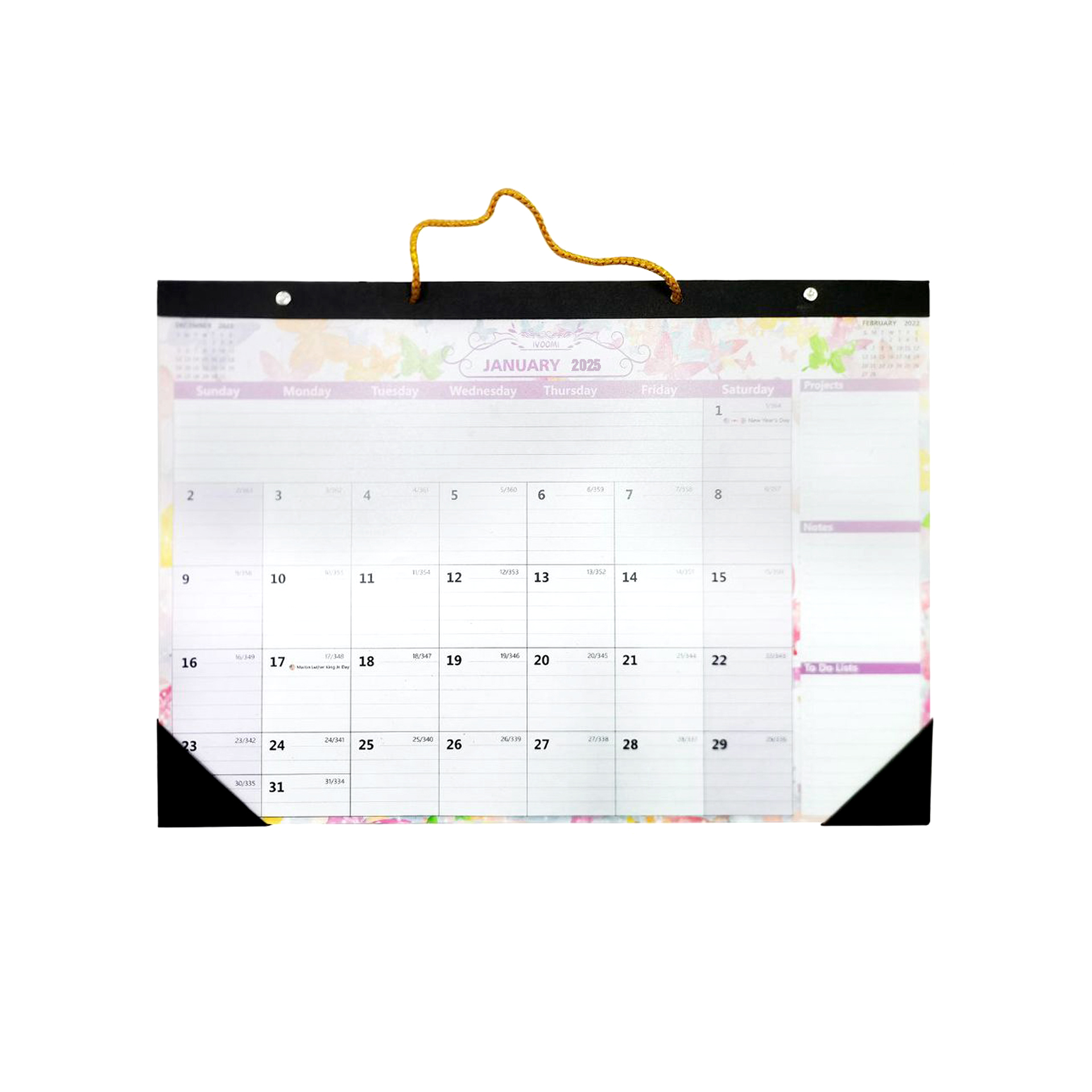 Hot sale Promotion 2025 Season Decoration Custom Year Calendar for Office&home