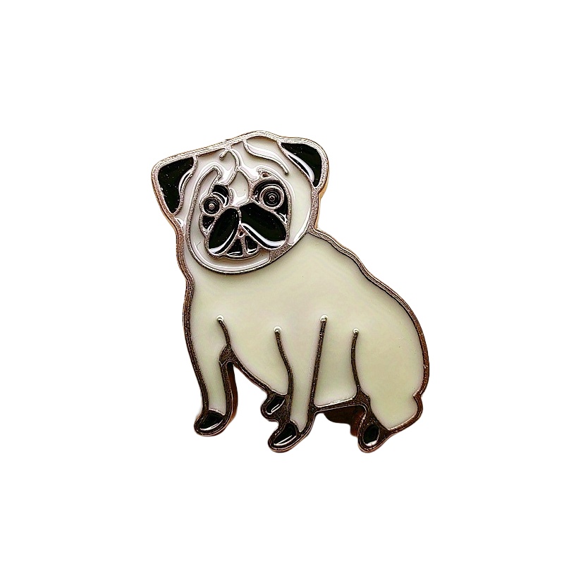 Cute Promotional Clothing Accessories Promotional Customizable Collar Enamel Dog Pet Pins