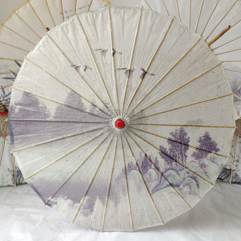 Handmade Traditional Decoration DIY Promotional Customizable Chinese Umbrella