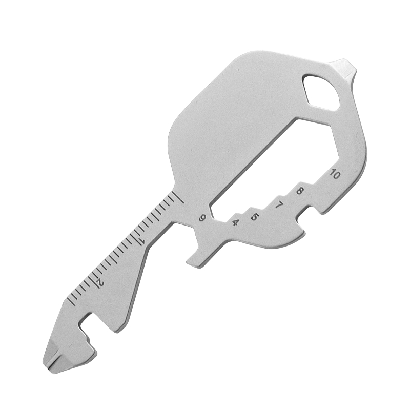 Multifunctional Trendy Custom Metal Bottle Opener Promotional Keychains for Gifts