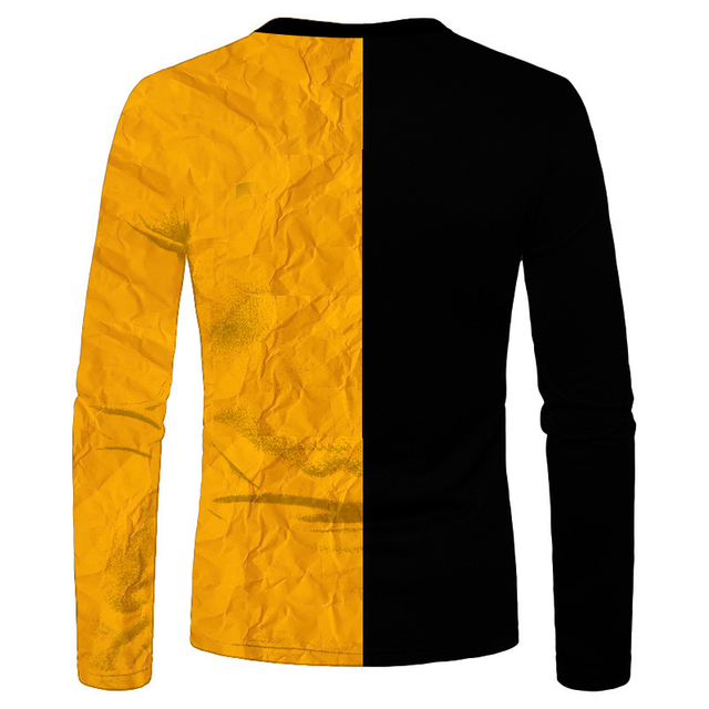 Men'S Color Block Classic Crown Print Long Sleeve Sports Walking Suit Cotton Breathable Men Suit Clothes Wear African for Men