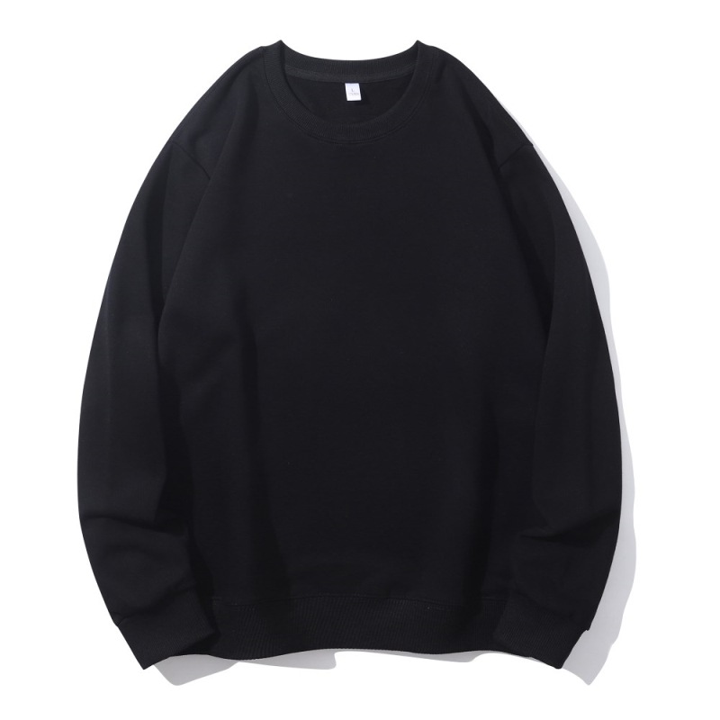 280g Spring Unisex Loose Fit Customizable French Terry Crewneck Sweatshirt