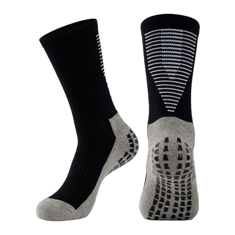 Soccer Breathable Promotional Gifts Custom Printing Cotton Socks Anti-slip Crew Socks