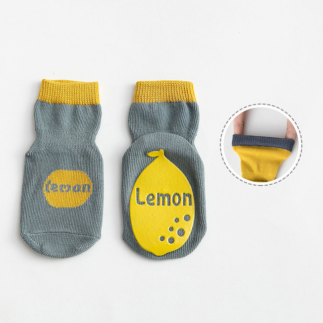 Wholesale Cute Breathable Custom Cotton Anti-Slip Socks Baby Trampoline Socks for Kids