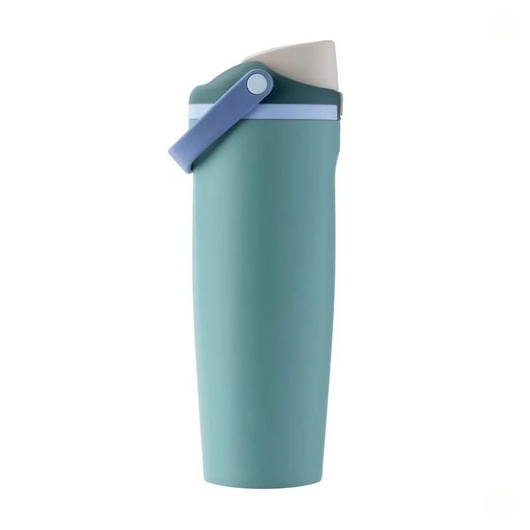 2025 New Portable Stainless Steel Insulated Bottle Fashion Dual Drinking Sports Water Bottle