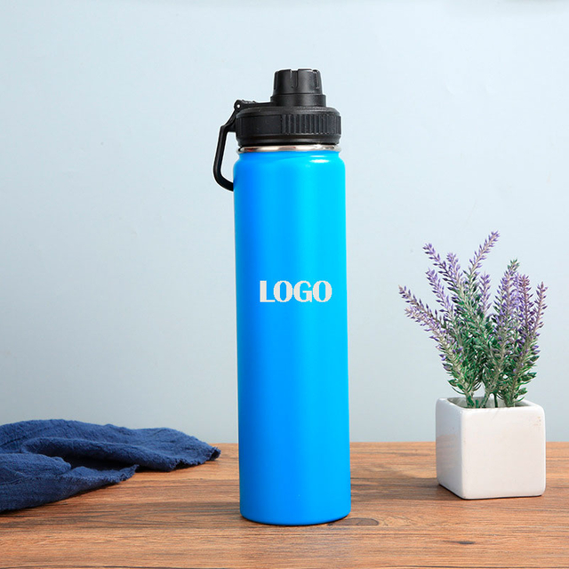 Large Capacity Outdoor Stainless Steel Double Wall Vacuum Insulated Portable Sports Water Bottle