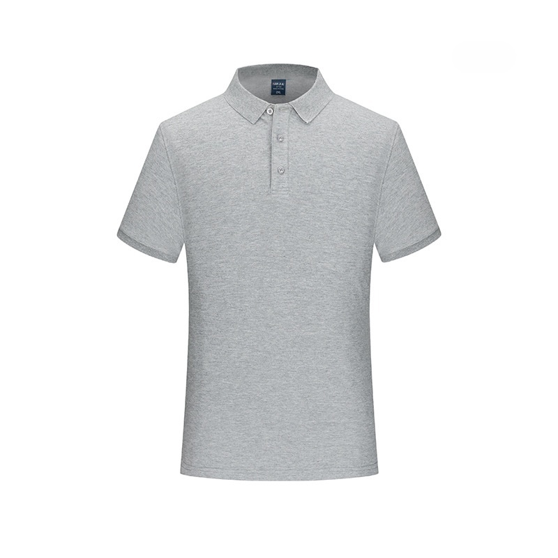 210g 32s Blank Company Uniform Workwear Logo Custom Turned Sleeve Polo Shirt
