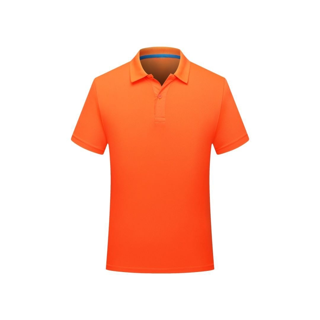 170g Polyester Quick-Dry Golf Team Uniform Lifeguard Shirt Custom Logo Printing Collared Sports Polo Shirt