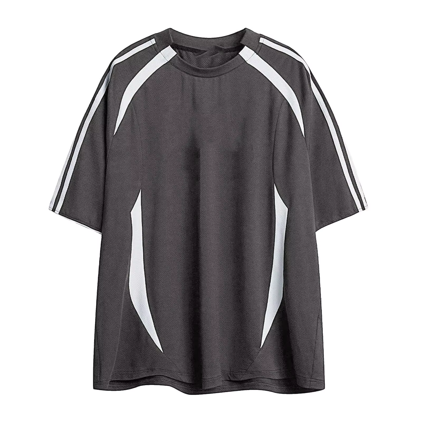 High Quality Men's Casual Short Sleeve Oversized Tshirts 280 Gram Jersey Fabric O-Neck Solid Print Design Dyed Techniques