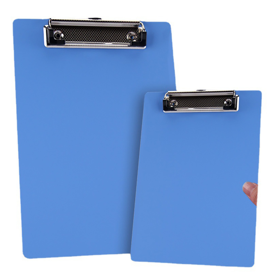 Wholesale PP Folder Hanging Menu Clip Writing Word Pad Plate Splint Document Holder Clip Board