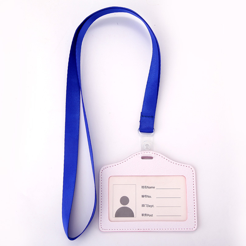 Colorful Customized logo Keychain Custom ID Card Lanyard Neck