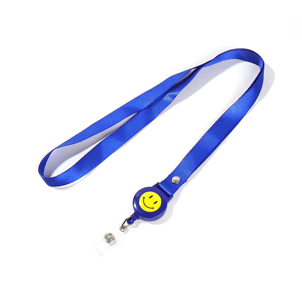 Colorful Customized logo Keychain Custom LOGO ID Card Silk Screen Printing Lanyard