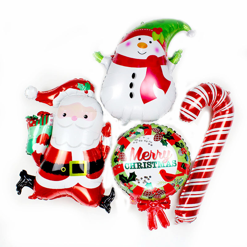 Christmas Party Decoration Promotional Custom Colorful Foil Balloon