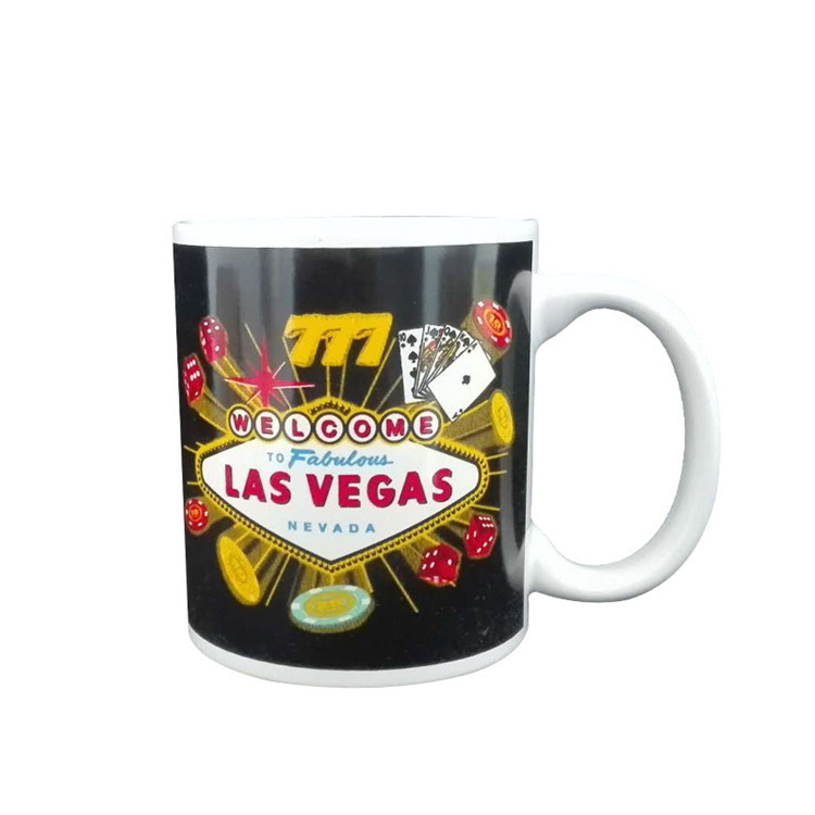 Promotional Gifts Personalized Custom Ceramic Handle Cups for Juice Milk Coffee