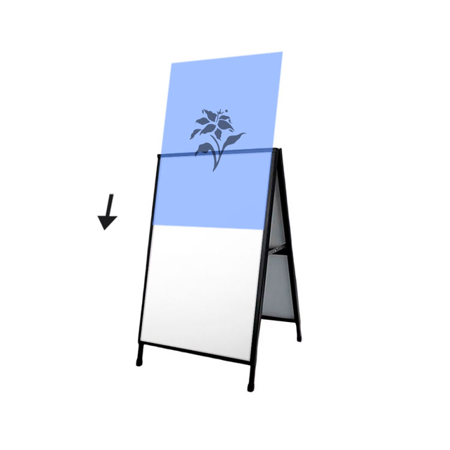 Advertising Poster Coffee Shop Outdoor Promotion Custom Print Banner Stand