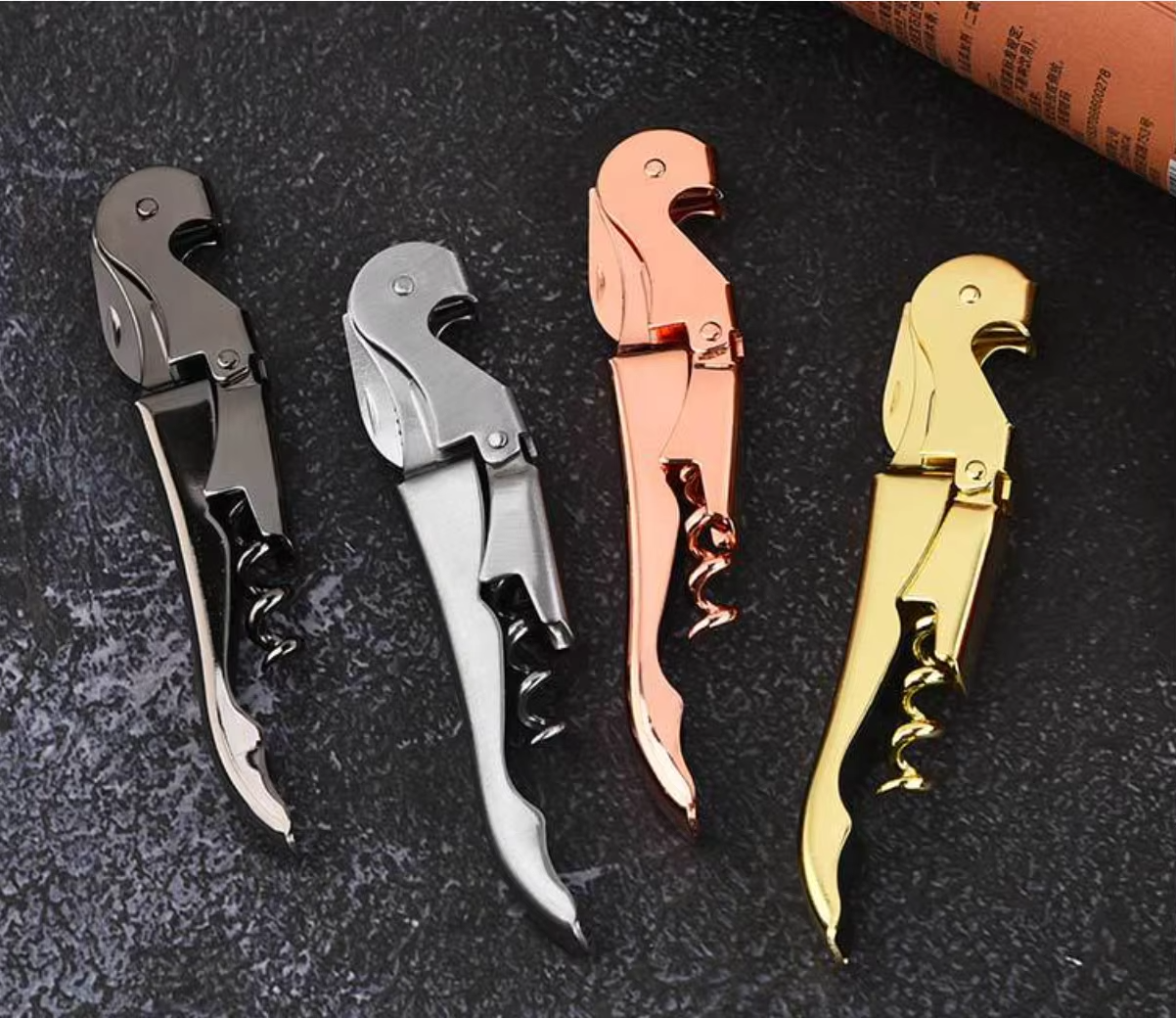 Bar Restaurant Waiter Promotional Business Gifts Tool Colorful Custom Wine Opener