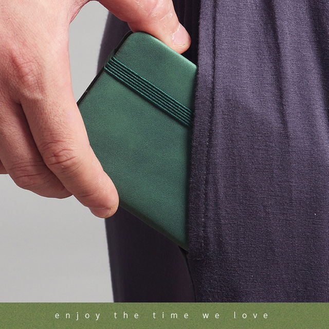 Easy Carry Business Custom LOGO Promotional Office Mini A7 Leather Notebook