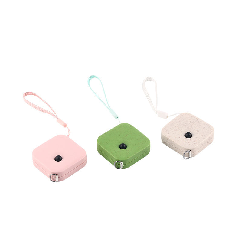 Good Quality Keychain Custom LOGO Printing Mini Soft Tape Measure