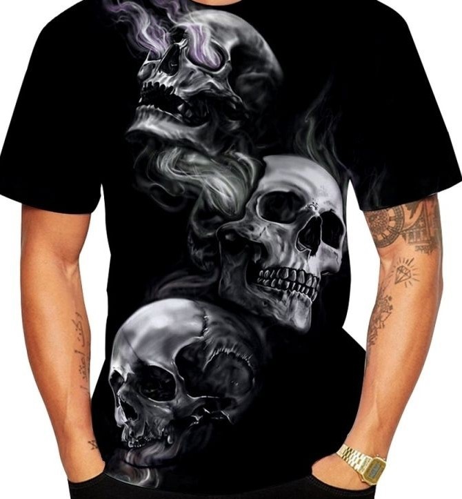 3d Custom 100% Polyester Graphic T Shirts Sublimation Full Print Shirt for Men