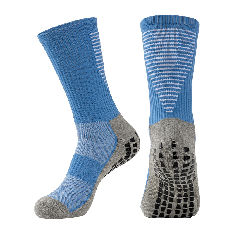 Soccer Breathable Promotional Gifts Custom Printing Cotton Socks Anti-slip Crew Socks