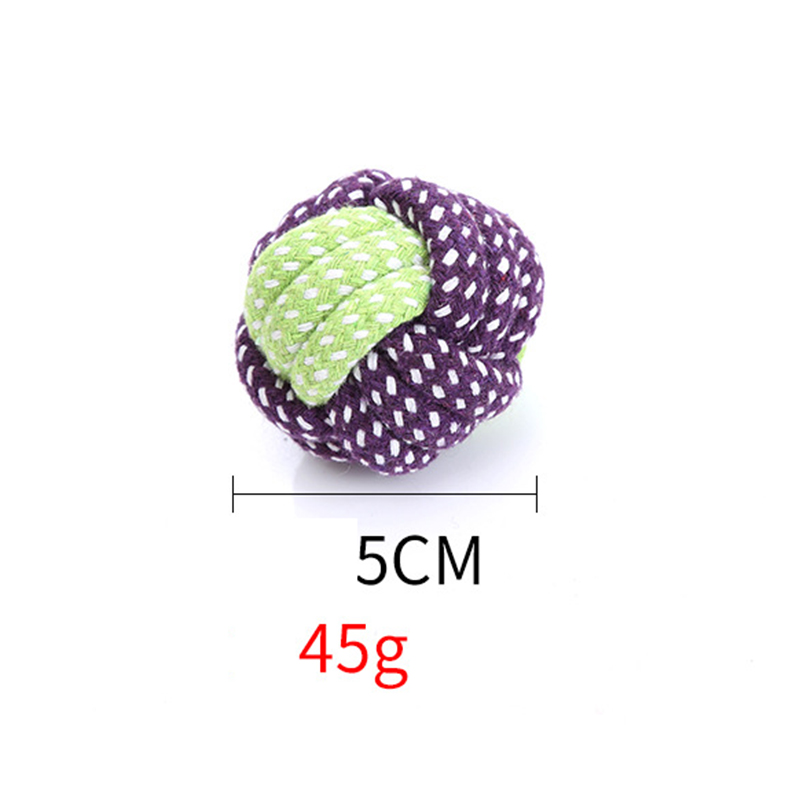 Pet Supplies Dog Cotton Rope Toys Molar Teeth Cleaning Dog Bite Rope