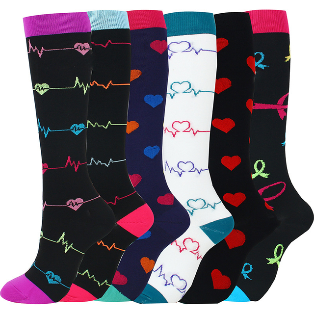 Fashionable Outfit Pop Art Christmas Breathable Promotional Custom Cotton Socks Mid-calf Socks