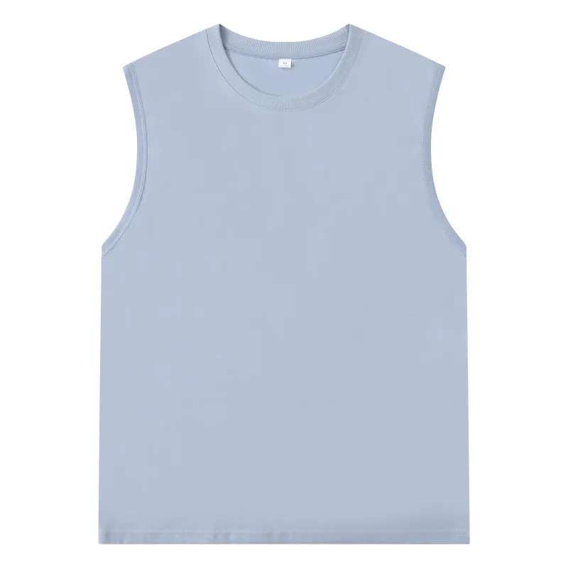 180g Cotton Mainline Sleeveless Tank Top with Custom logo Print