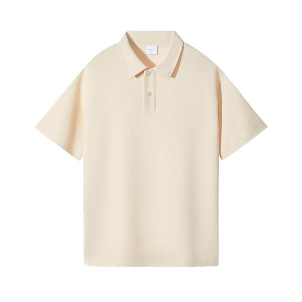 230g 60s Pique air Layer Drop Shoulder Custom Print Uniform Teamwear Event Short Sleeve Polo Shirt
