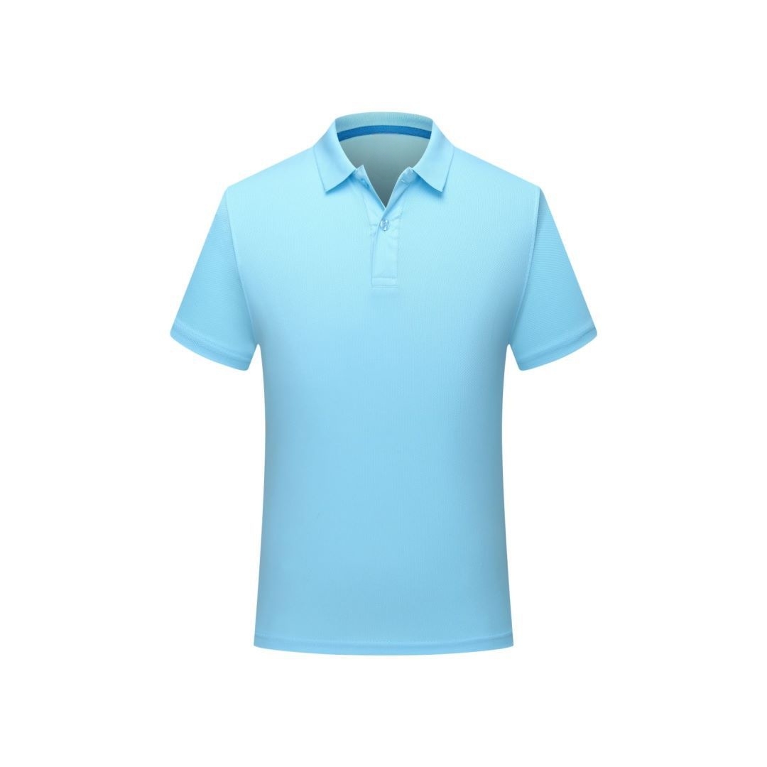 170g Polyester Quick-Dry Golf Team Uniform Lifeguard Shirt Custom Logo Printing Collared Sports Polo Shirt