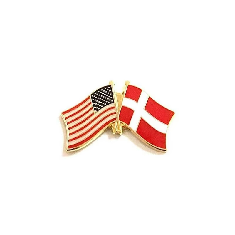 High Quality Promotional Gifts Lapel Pin Customizable National Flag Brooch Badge