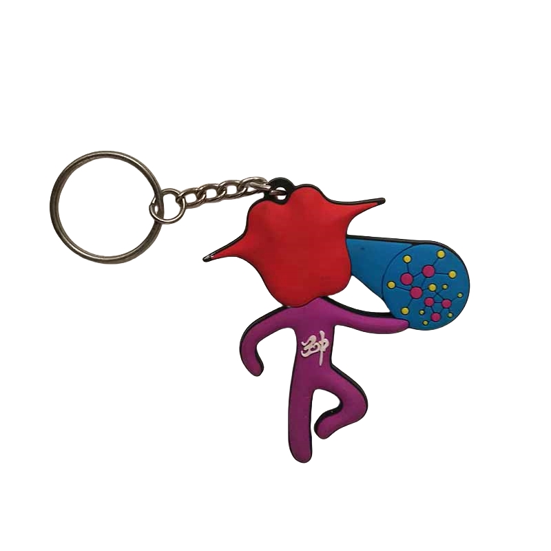 Funny Strange Cartoon Promotional Gift Custom Soft PVC Rubber Keychain