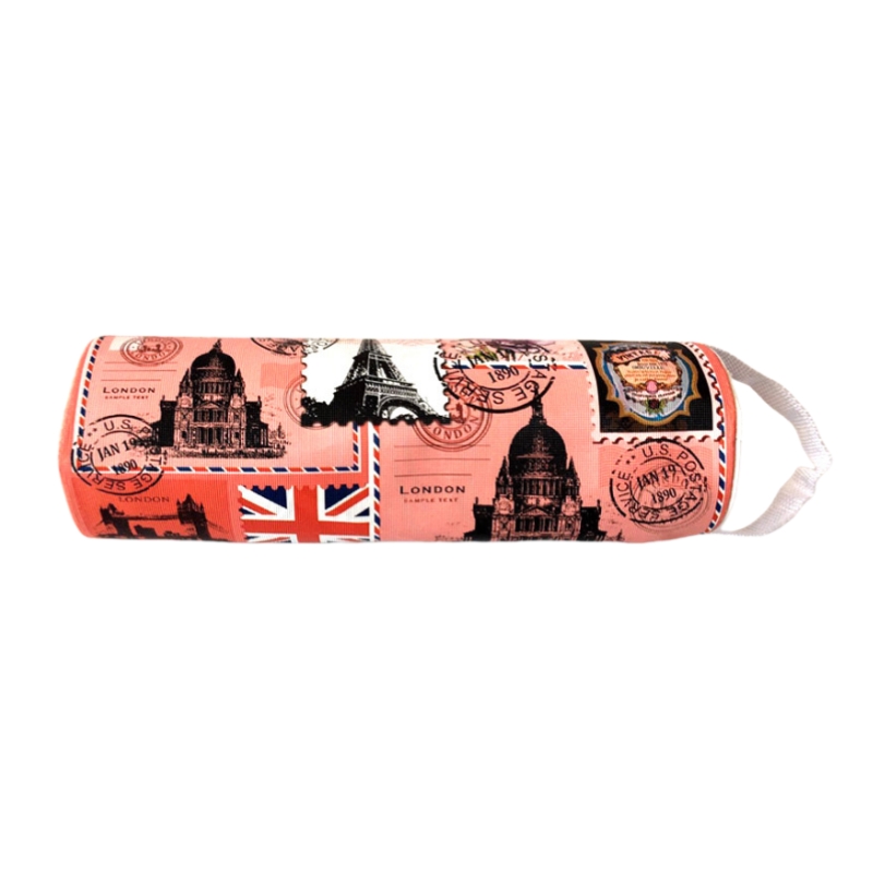 Promotional GIft Pen Bag Simple Pencil case Pouch Can Print logo Solid Color Stationery Bag Small Portable Pencil Bag