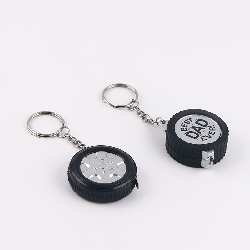 Good Quality Keychain Custom LOGO Printing Mini Soft Tape Measure