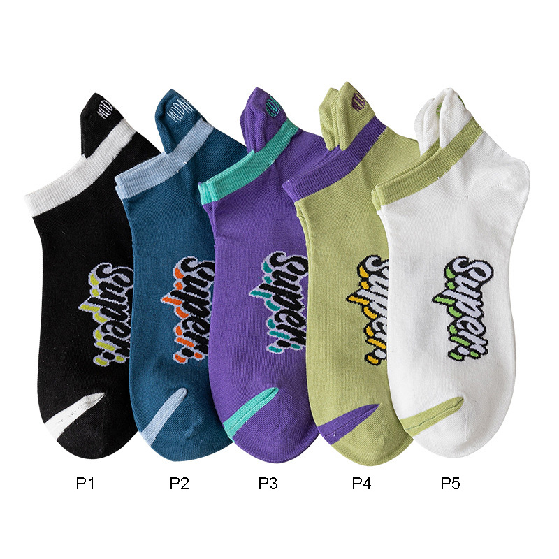 Eco-Friendly Breathable 100% Cotton Anti Slip Trampoline Bounce Sock for Sports