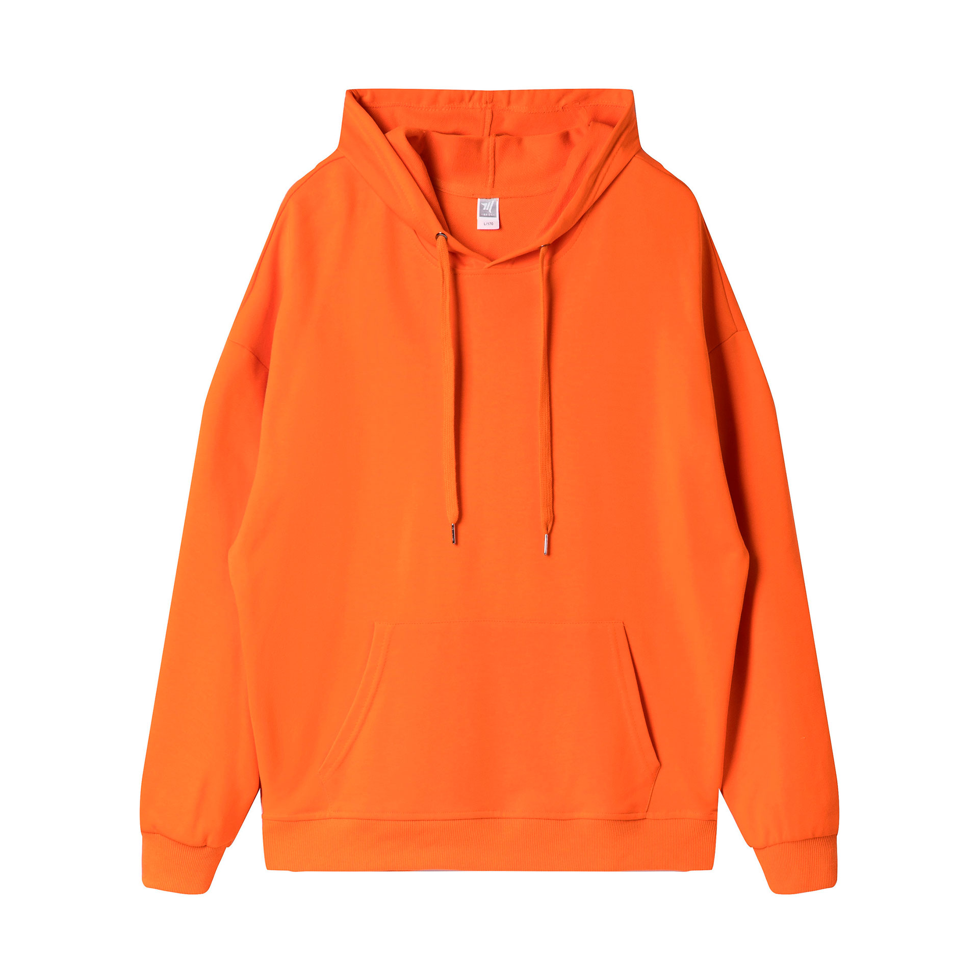 260g Export Fashion Brand Crew Neck Sweatshirt Cotton Loose Long Sleeve T-shirt Unisex Base Layer Custom Pattern