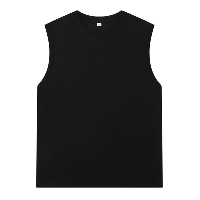 180g Cotton Mainline Sleeveless Tank Top with Custom logo Print