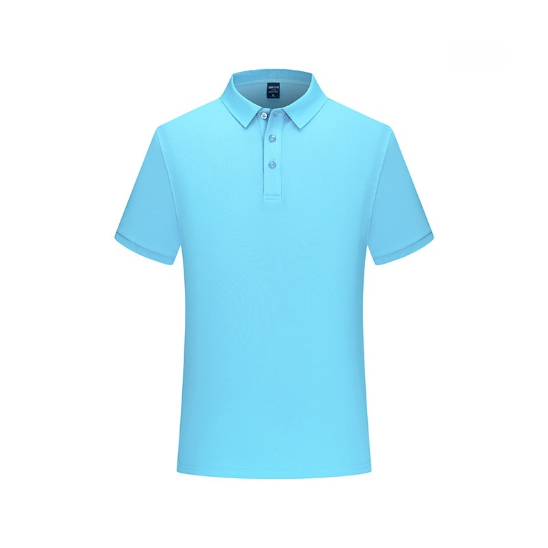 210g 32s Blank Company Uniform Workwear Logo Custom Turned Sleeve Polo Shirt