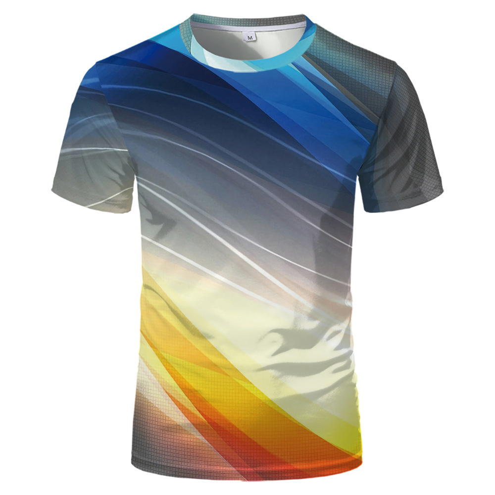 3D printing plus size mens all over campaign sublimation printed tee shirt for election activity top tee