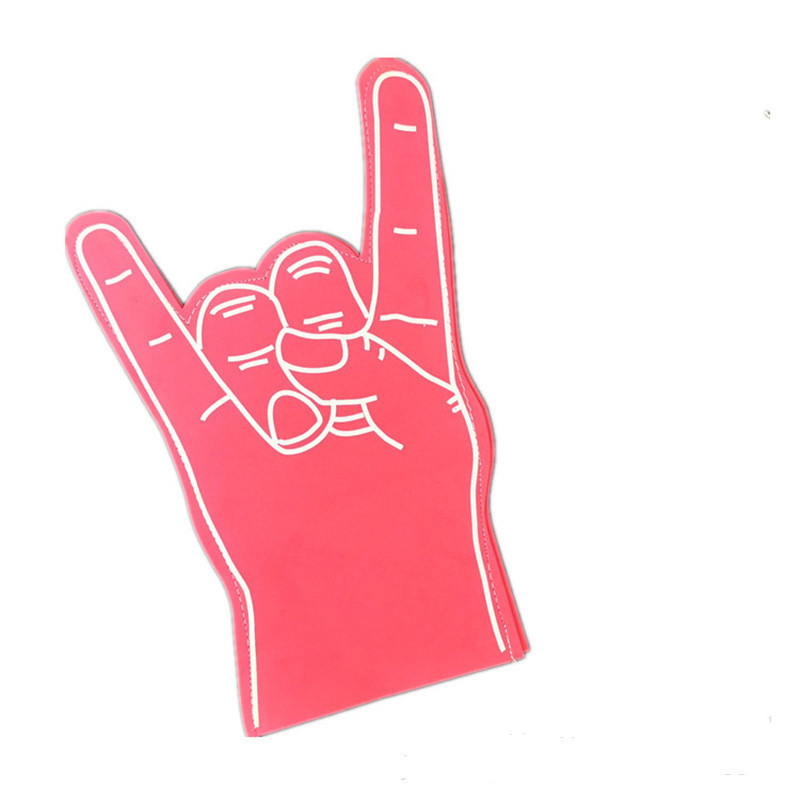 Customized logo EVA Party Cheering Big Finger Hand Sports Event Supplies