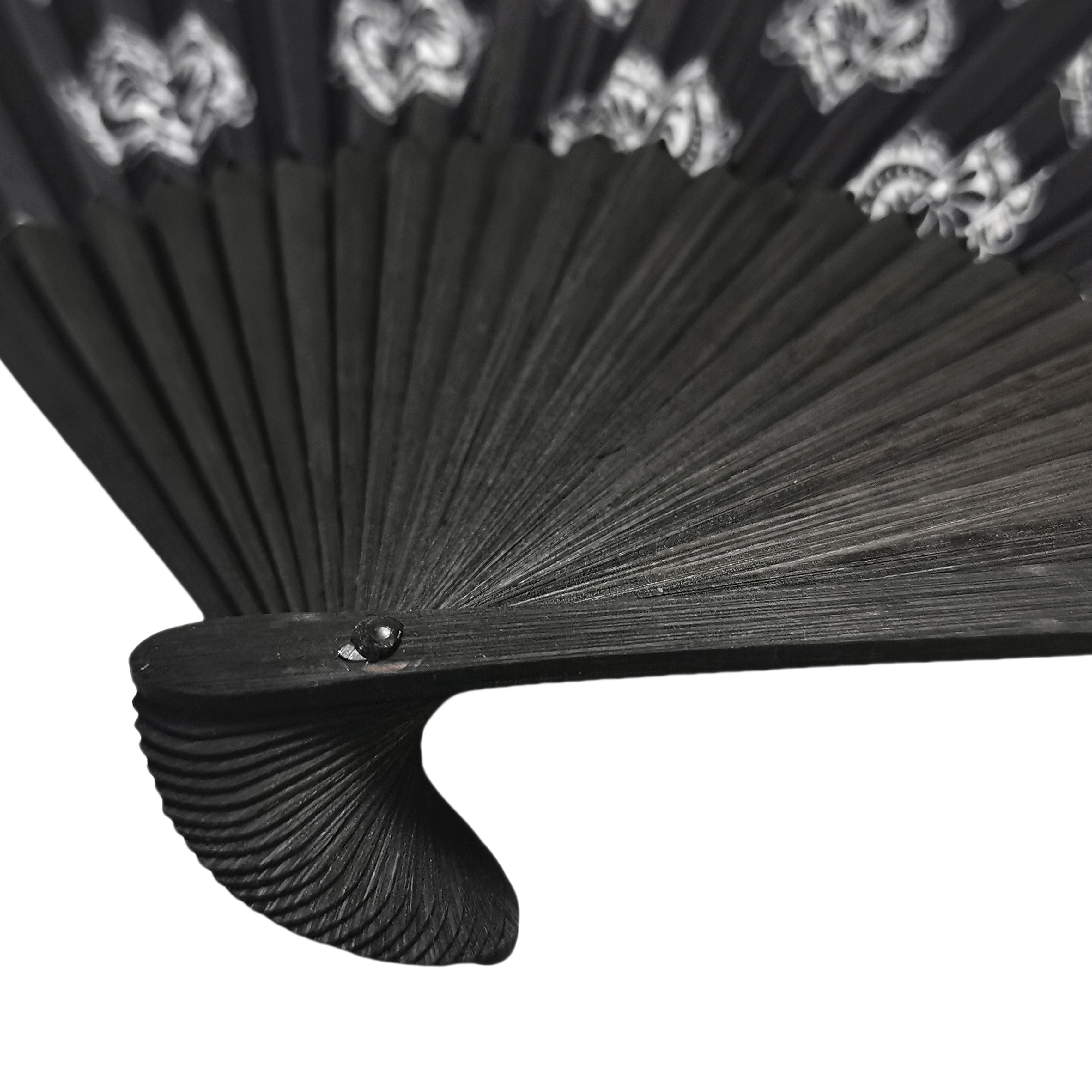 Personalize Wholesale Wedding Souvenirs Guests Dance Performance Handmade Spanish Tattoo Wood Fan