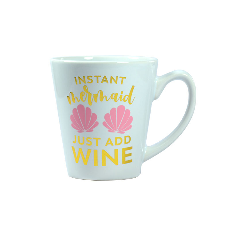 Promotional Gifts Personalized Custom Ceramic Handle Cups for Juice Milk Coffee