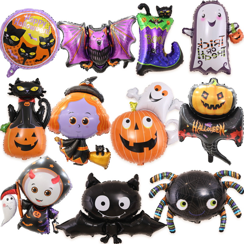Halloween Vibe Party Decoration Promotional Articles Custom Foil Balloon