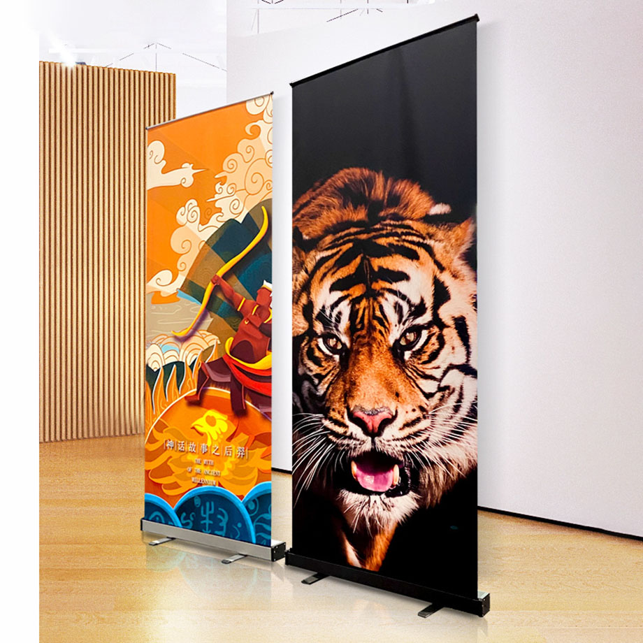Exhibition Banner Outdoor Promotion Trade Custom Print Roll up Banner Stand