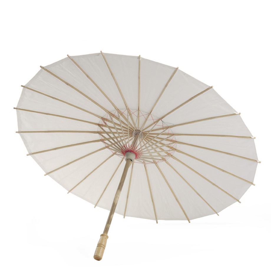 Handmade Decoration Promotional Customizable Blank Chinese Umbrella