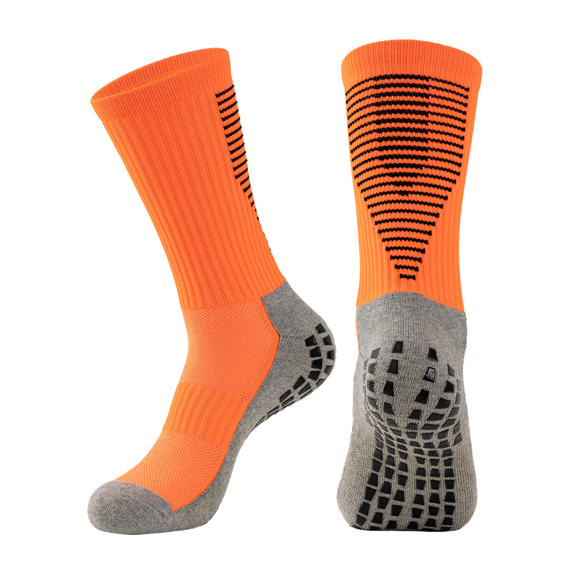 Soccer Breathable Promotional Gifts Custom Printing Cotton Socks Anti-slip Crew Socks