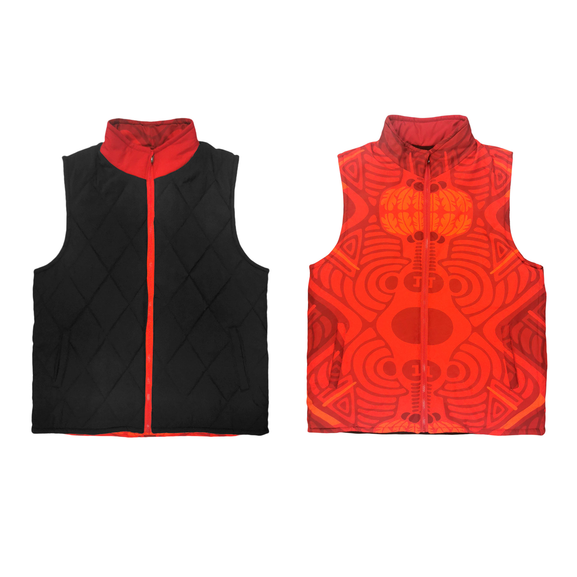 2025 Fashion Custom Promotional Clothing Customized logo Reversible Vest