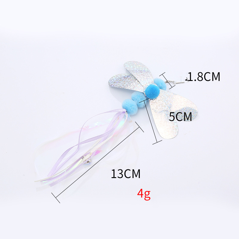 Insect Replacement for Cat Teaser Fishing Rod with Bell Interactive Cat Toy